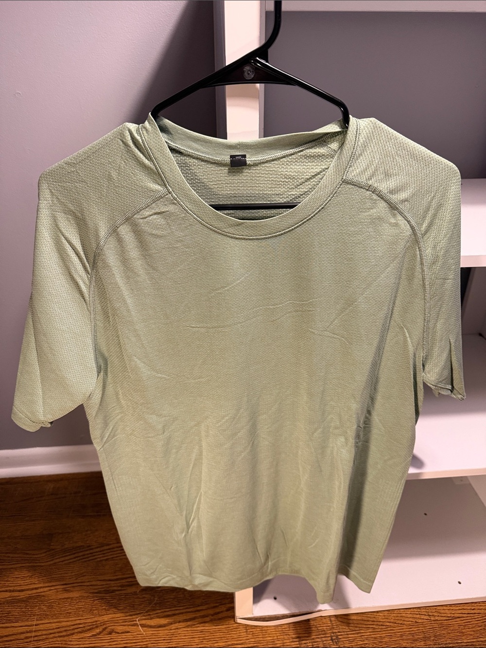 lululemon athletica Men's Short Sleeve Performance Tee in Light Sage Green